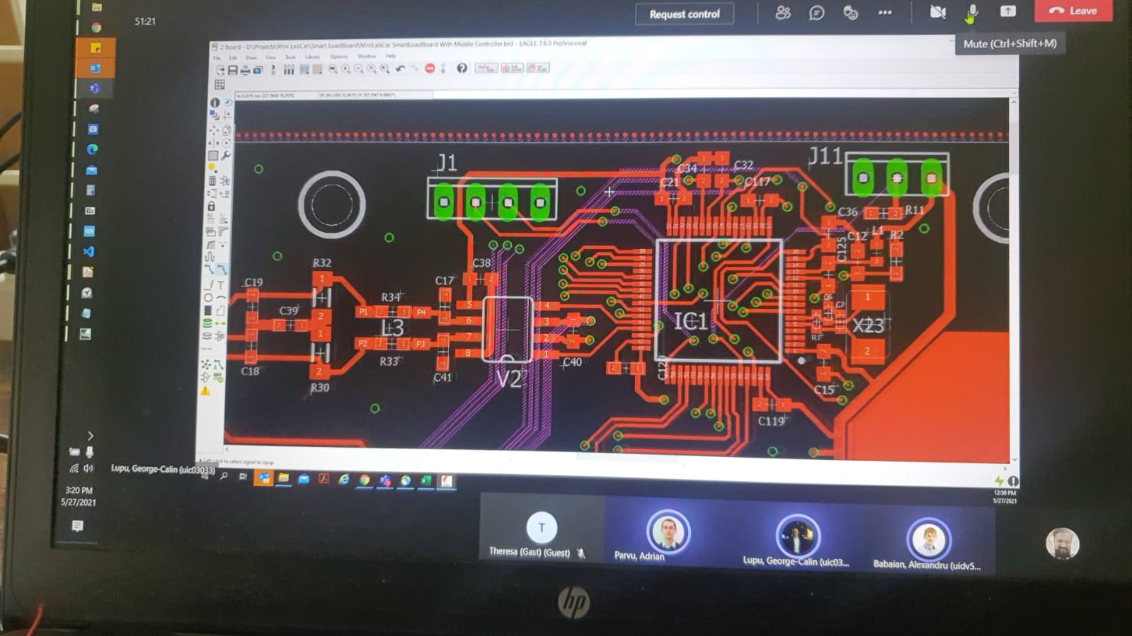 LoRa control system electronics detail